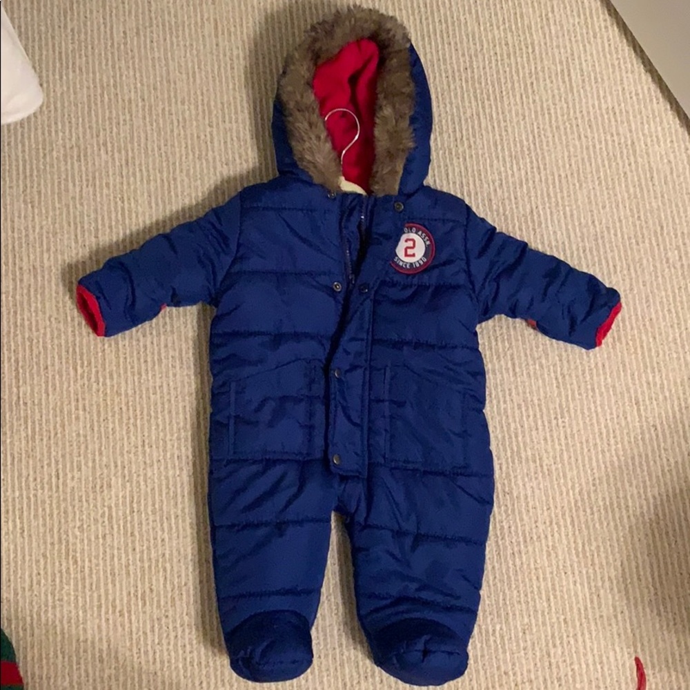 Infant bunting snowsuit 6-9m